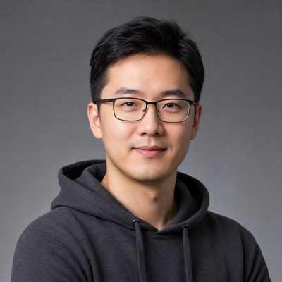 李振宇,成免费网站技术VP,理工男职业照
